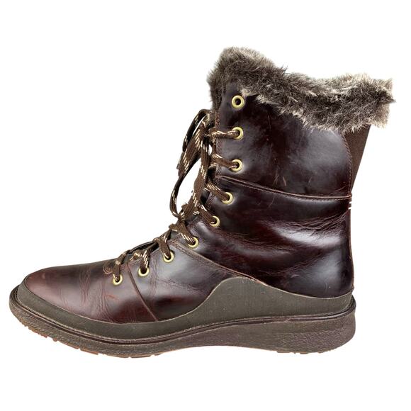 Merrell Men’s Tremblant Ezra Brown Waterproof Vibram Winter Boot Size US 10.5 - Picture 2 of 10